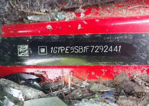 2015 Chevrolet Cruze 2Lt Auto from USA, damaged, VIN 1G1PE5SB1F7292441